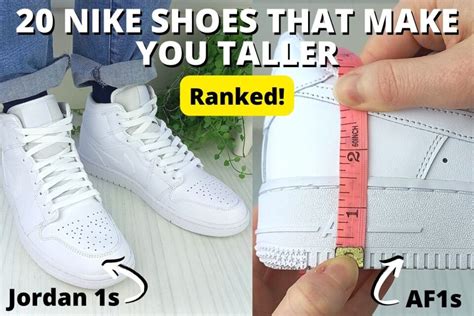 Nike Shoes That Make You Taller (Ranked By Height)